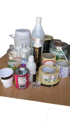 لیبل متالایز لیبل ترنسپرنت لیبل پشت چسب دار